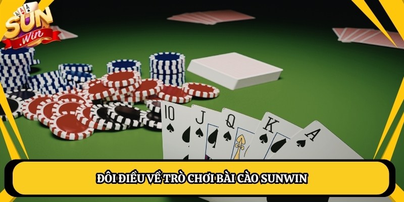 Đôi điều về trò chơi bài cào Sunwin