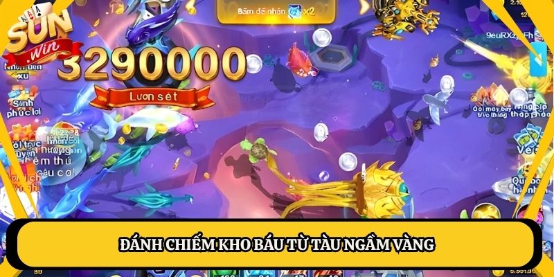 Đánh chiếm kho báu từ tàu ngầm vàng